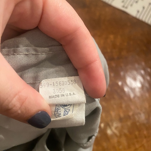 Vintage OshKosh B'Gosh Infant Shorts Overalls Gray Red Blue Size: 4T - Picture 5 of 5